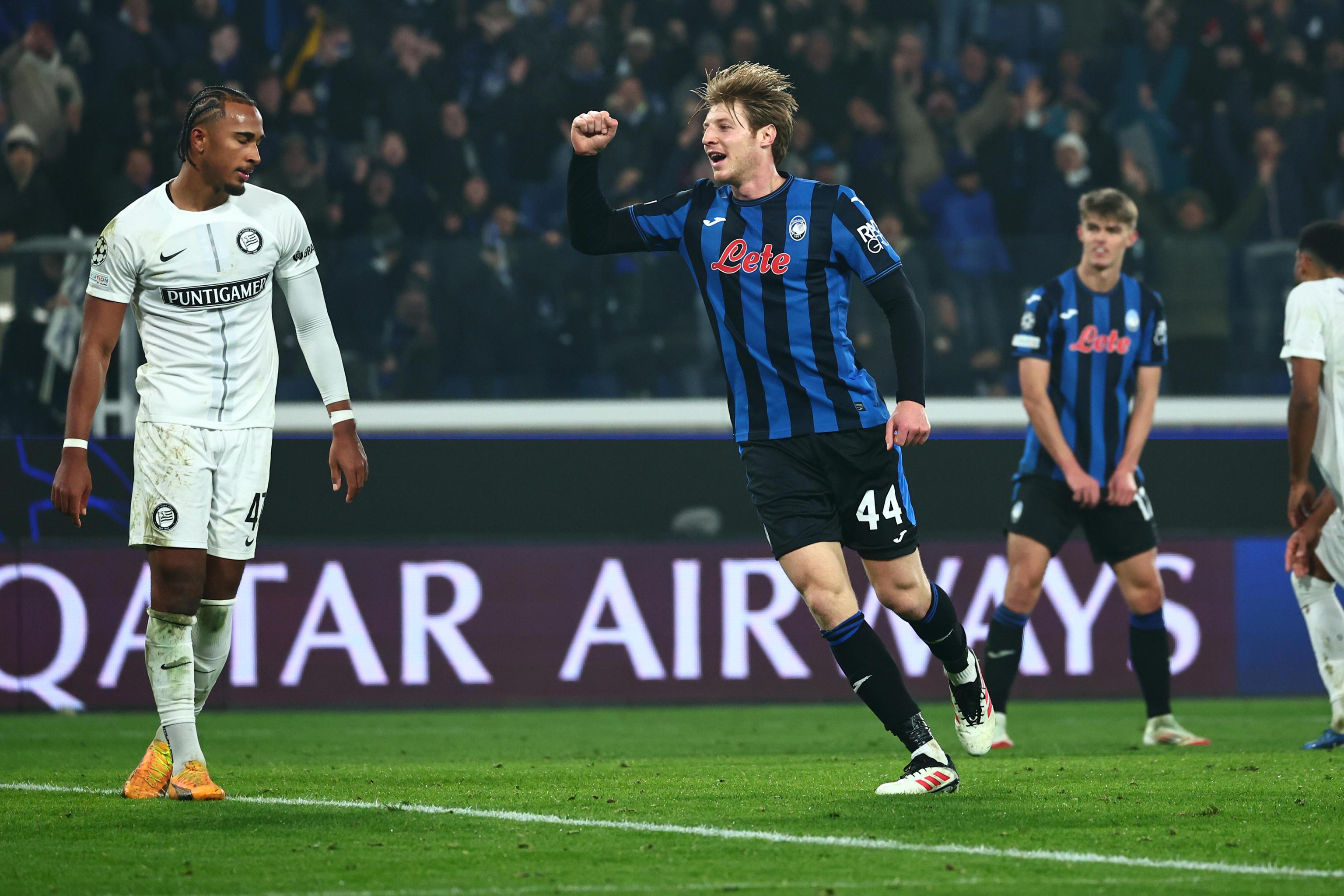 Champions League Atalanta Sturm Graz 5 0 La Dea Supera