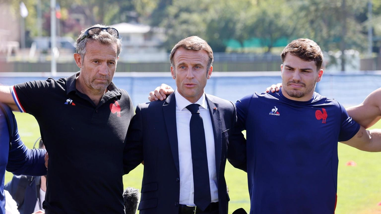 Francia ai Mondiali di Rugby, Macron, "rendeteci felici e fieri"