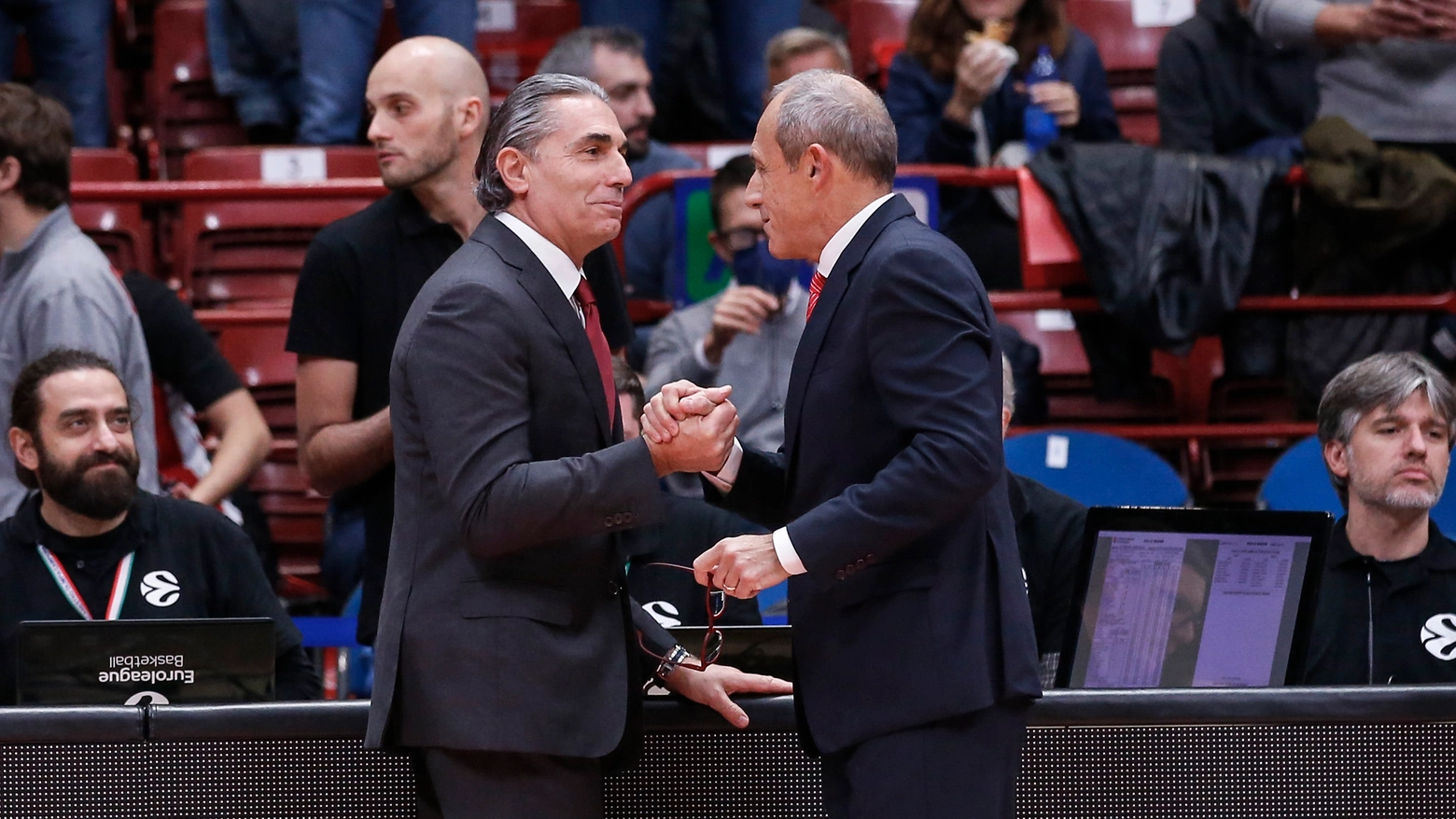 Sergio Scariolo ed Ettore Messina