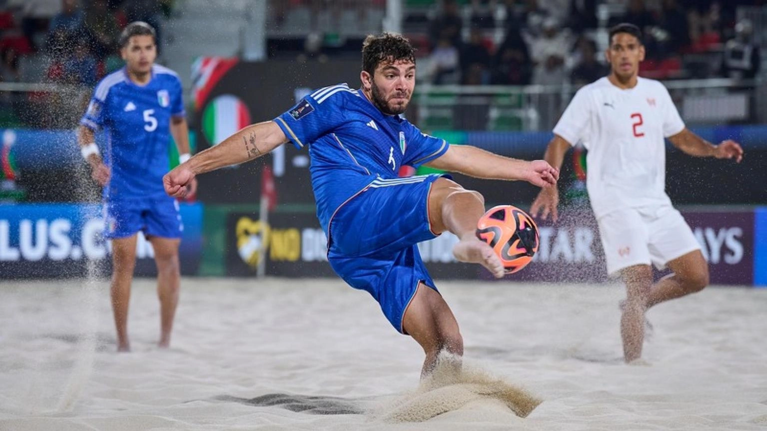 Mondiali Beach Soccer: 5-2 a Tahiti, Italia in semifinale