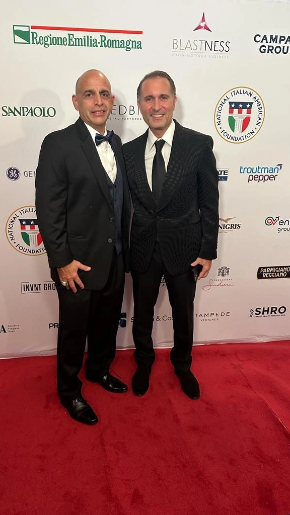 Gerry Cardinale con Tony Bruno, cfo New York Yankees