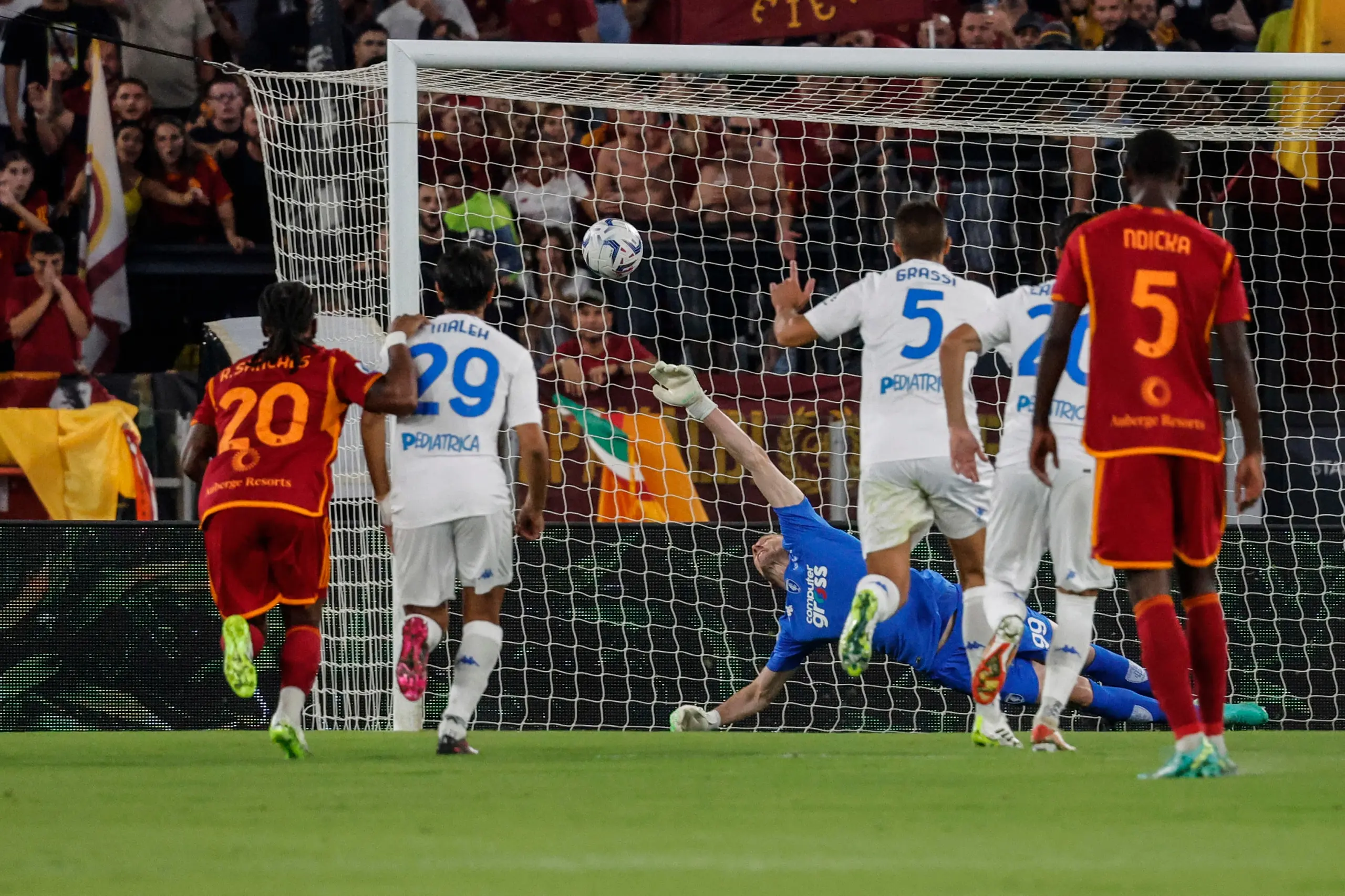 Roma-Empoli, rivivi la diretta della partita