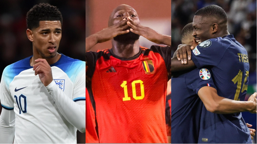 Bellingham (Inghilterra), Lukaku (Belgio), Mbappè (Francia)