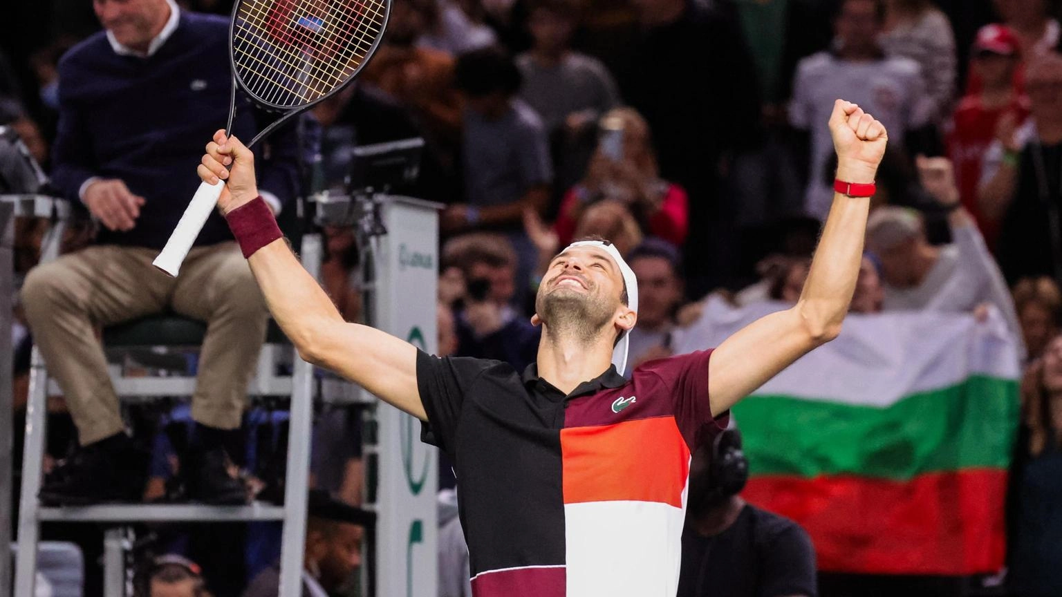Tennis: Parigi; Dimitrov è il primo semifinalista