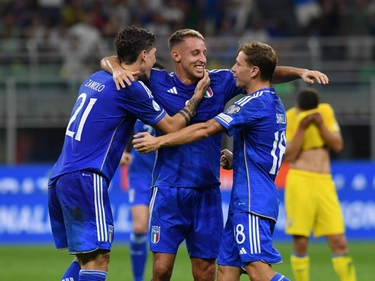 Qualificazioni a Euro 2024, Italia-Ucraina 2-1: decide una doppietta di Frattesi