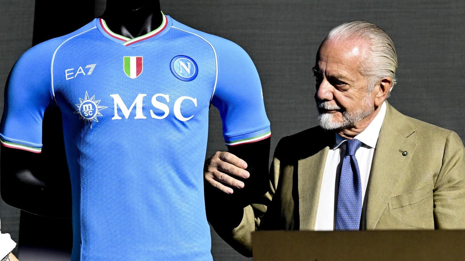 Calcio: De Laurentiis, bene l'idea di una Premier italiana