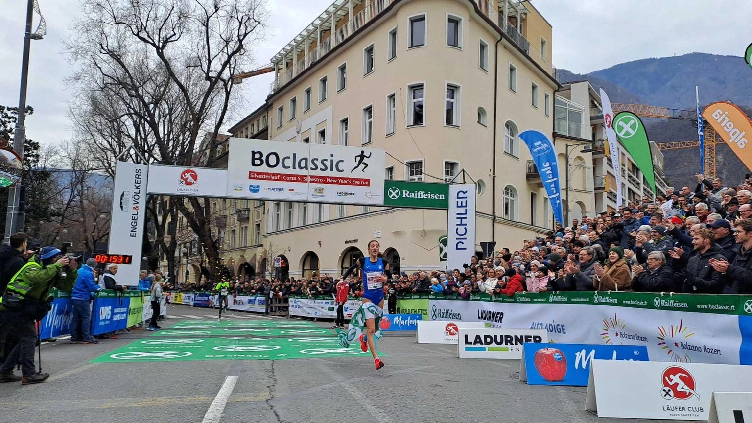 Battocletti vince la corsa di San Silvestro Boclassic a Bolzano