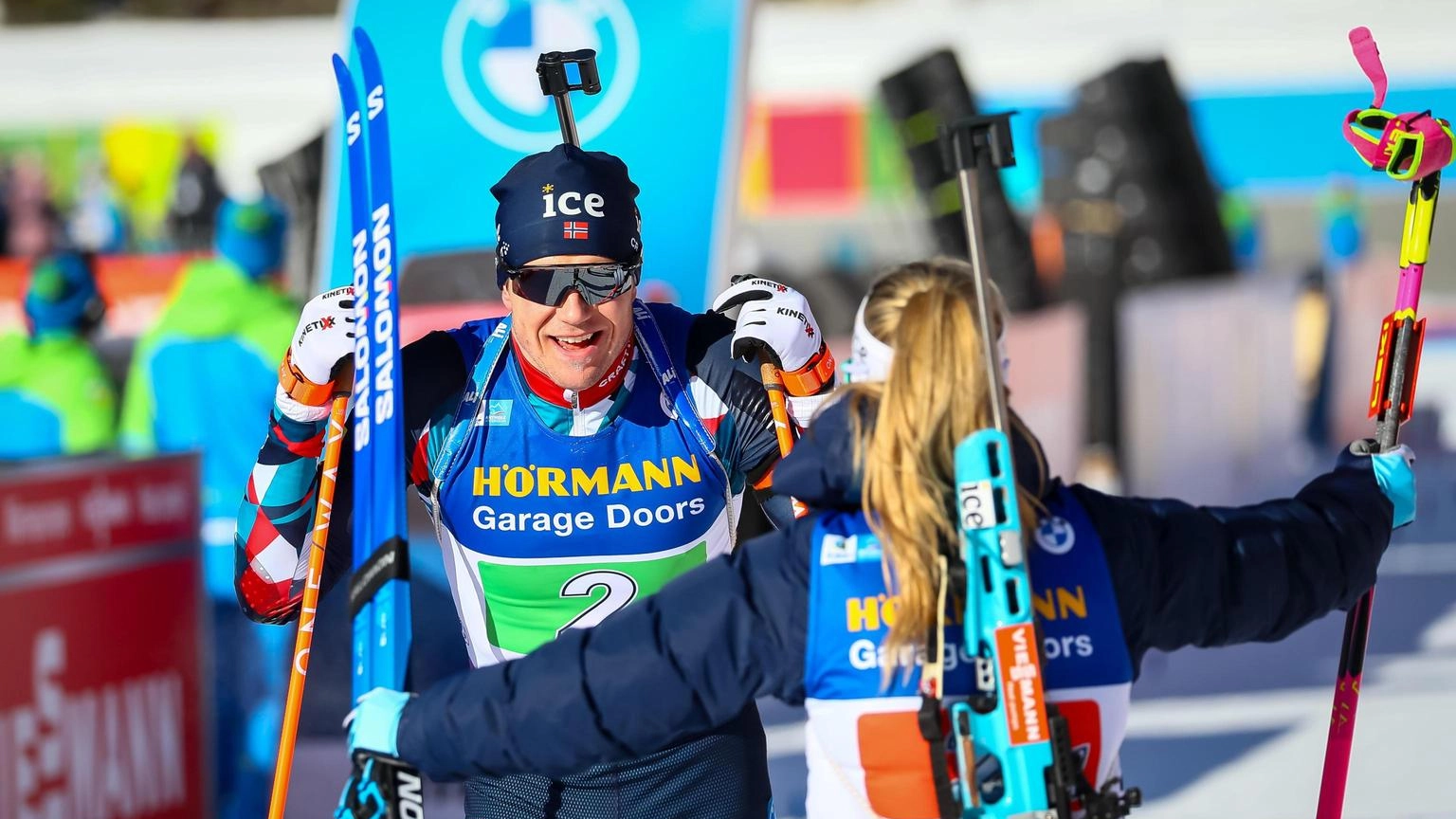 Biathlon: Norvegia domina mass start di Anterselva, Hofer 20/o