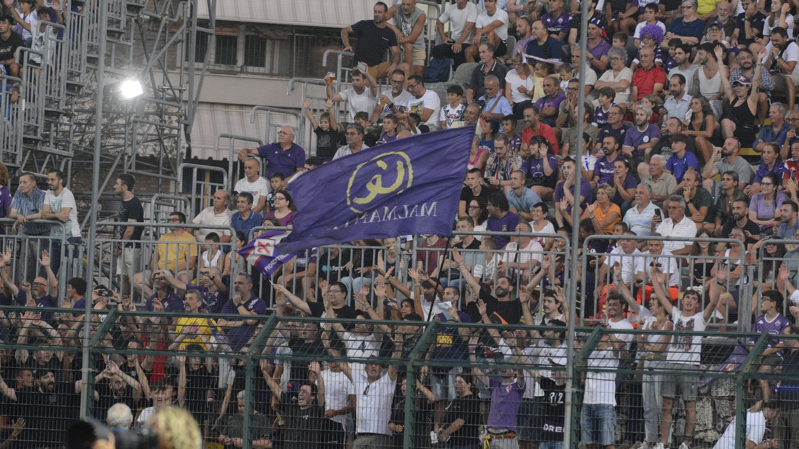 Tifosi viola a Grosseto