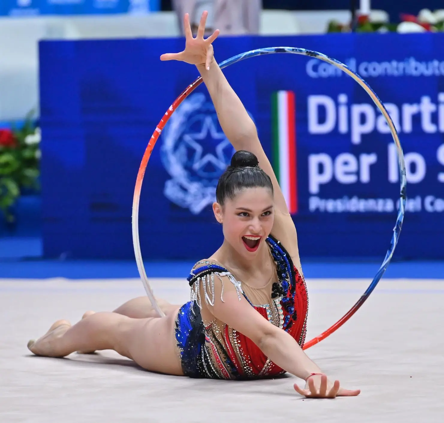 Ginnastica ritmica, finale all-around: Milena Baldassarri