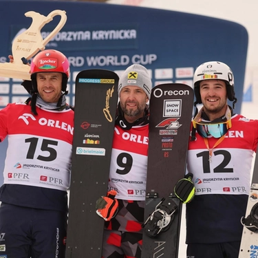Snowboard: cdm, Fischnaller e Bagozza sul podio a Krynica