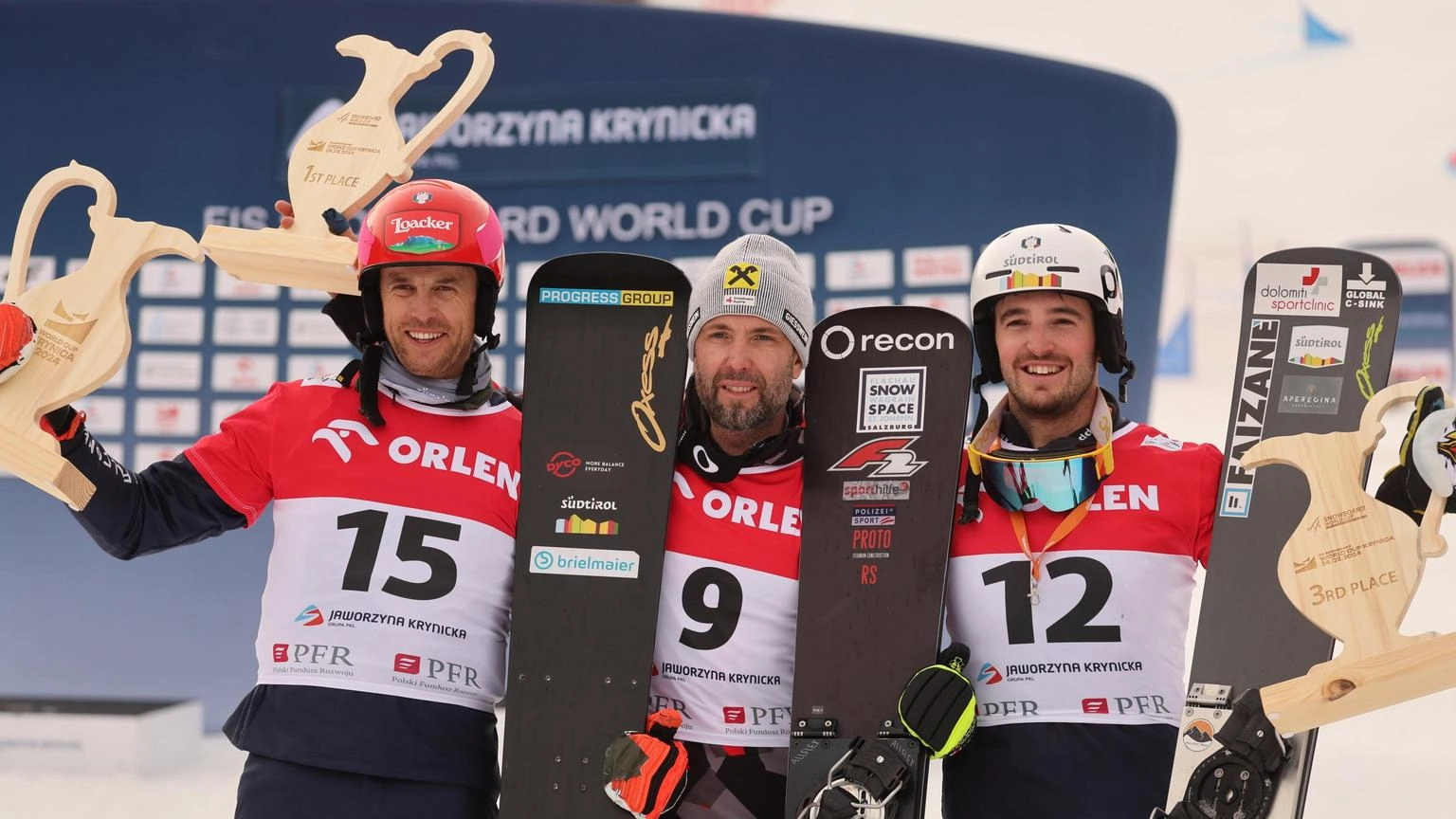 Snowboard: cdm, Fischnaller e Bagozza sul podio a Krynica