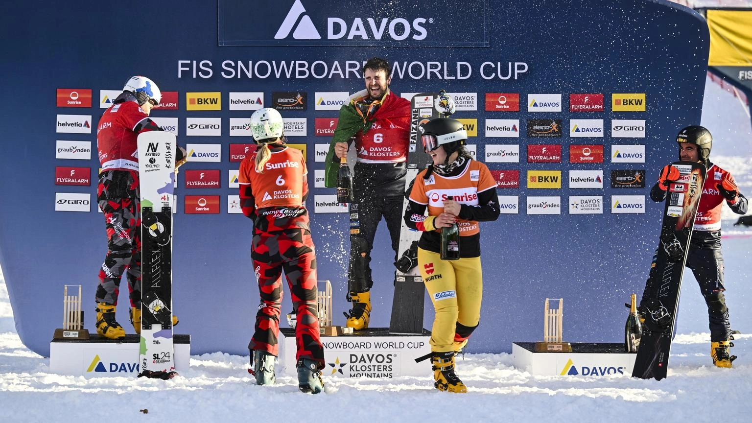 Snowboard: Bagozza vince a Davos, Coratti 3/o e Dalmasso 2/a