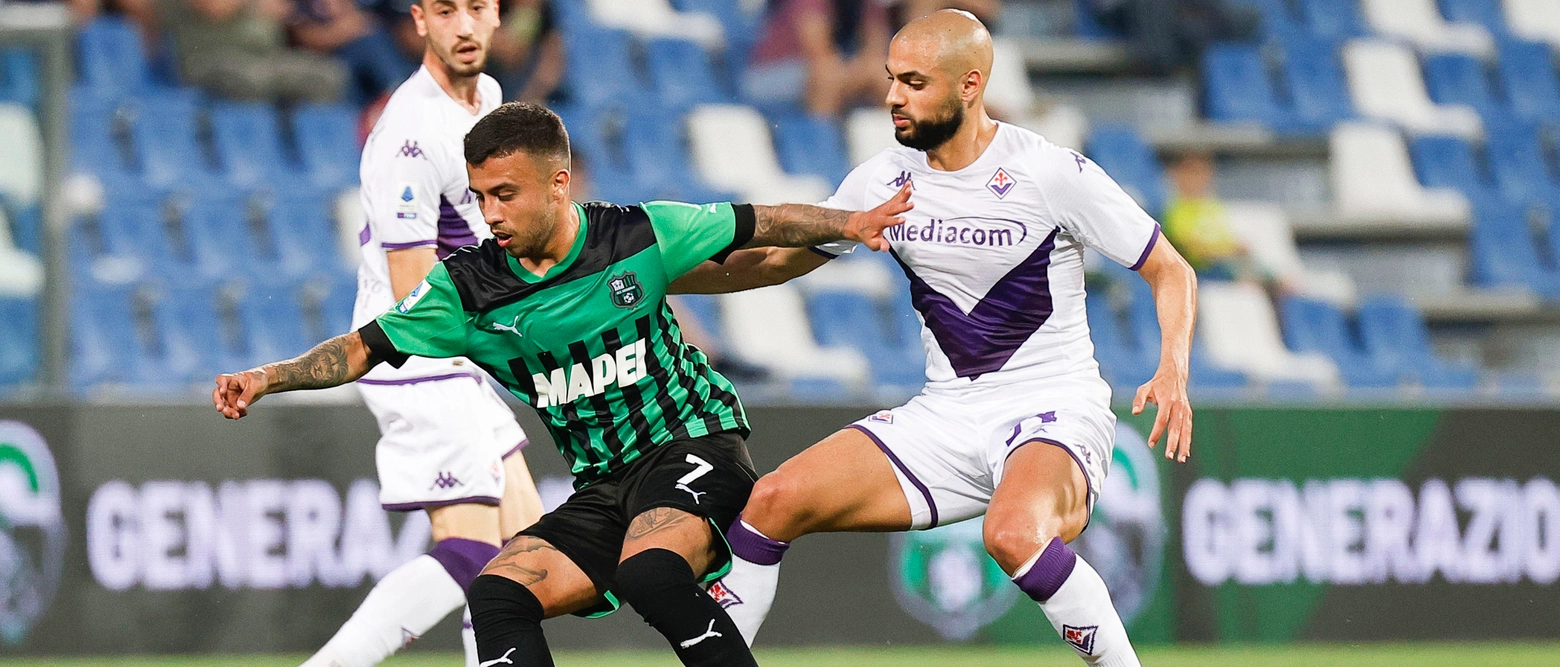 Sassuolo-Fiorentina 1-3, i viola salgono all'ottavo posto