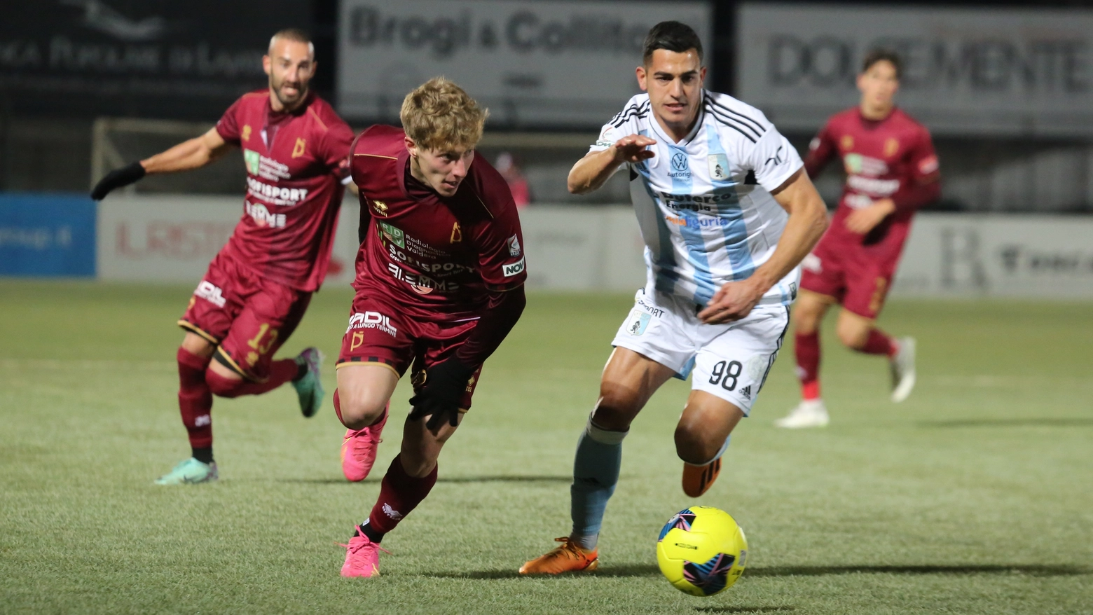 Pontedera-Entella (Foto Bongianni / Germogli)