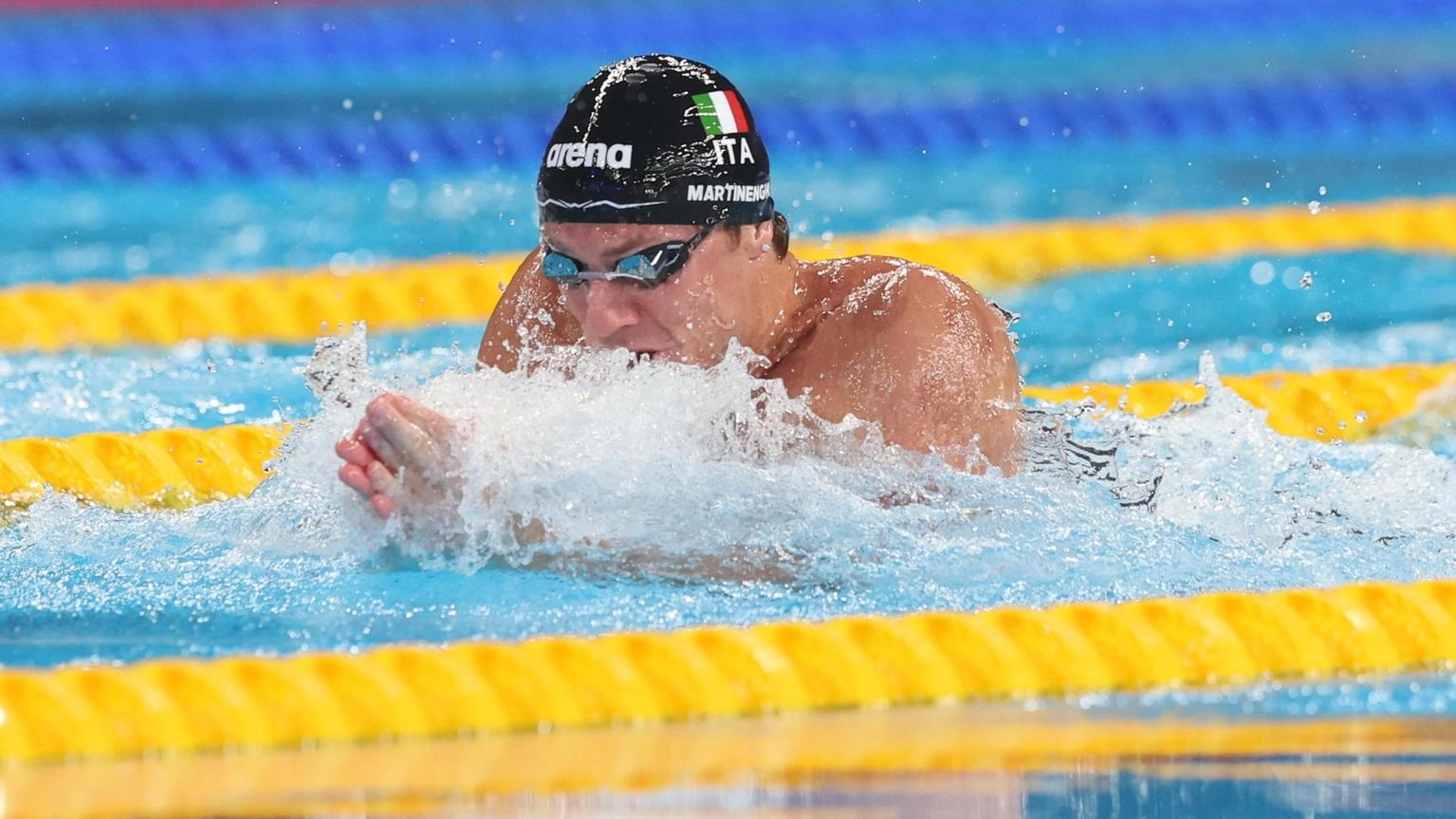 Mondiali nuoto: Martinenghi argento nei 50 rana
