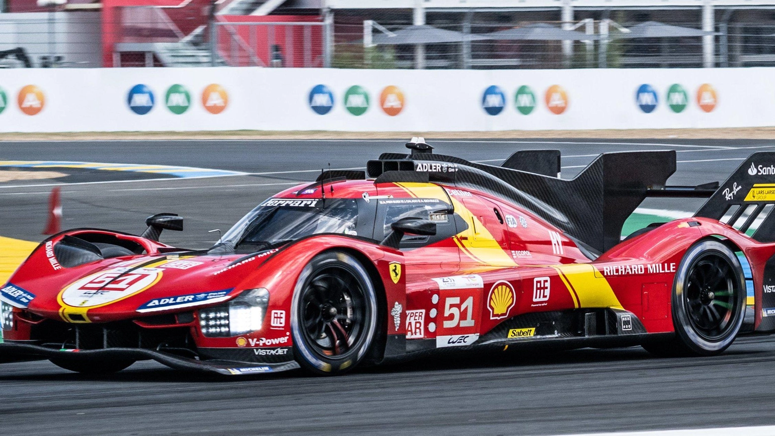 C’è una Ferrari che vola: prima fila a Le Mans Fuoco e Pier Guidi domani cercano l’impresa