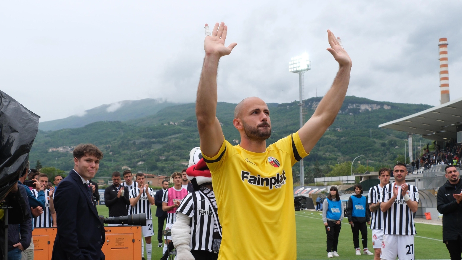 Ascoli, greetings from Nicola Leali "Proud to be part of this history" - Quotidiano Sportivo