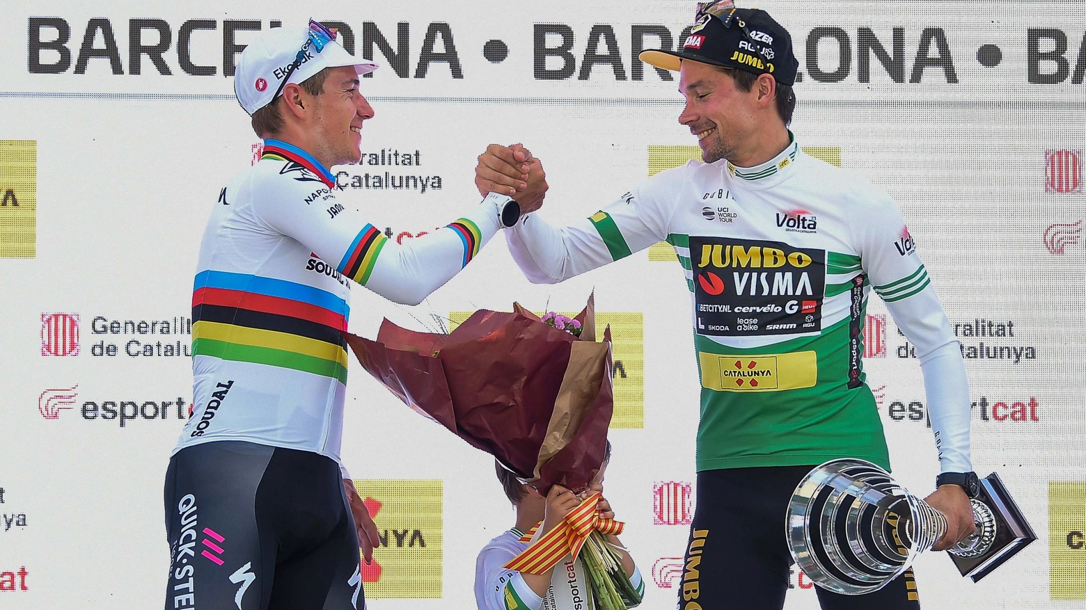 Remco Evenepoel e Primoz Roglic: sarà una grande sfida al Giro d'Italia