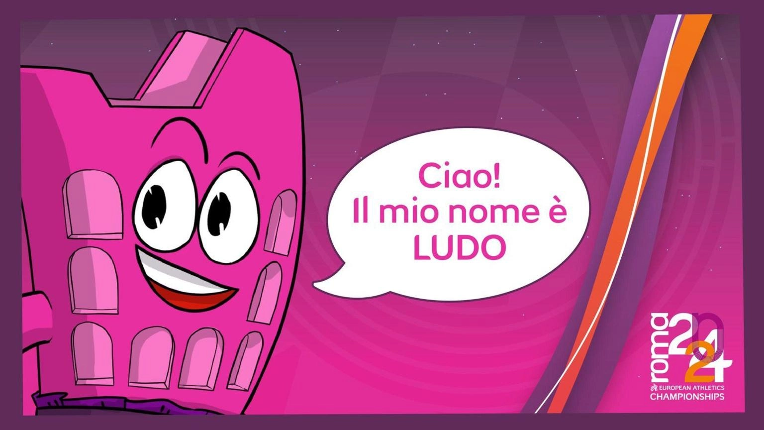 Atletica: mascotte degli Europei a Roma si chiama "Ludo"