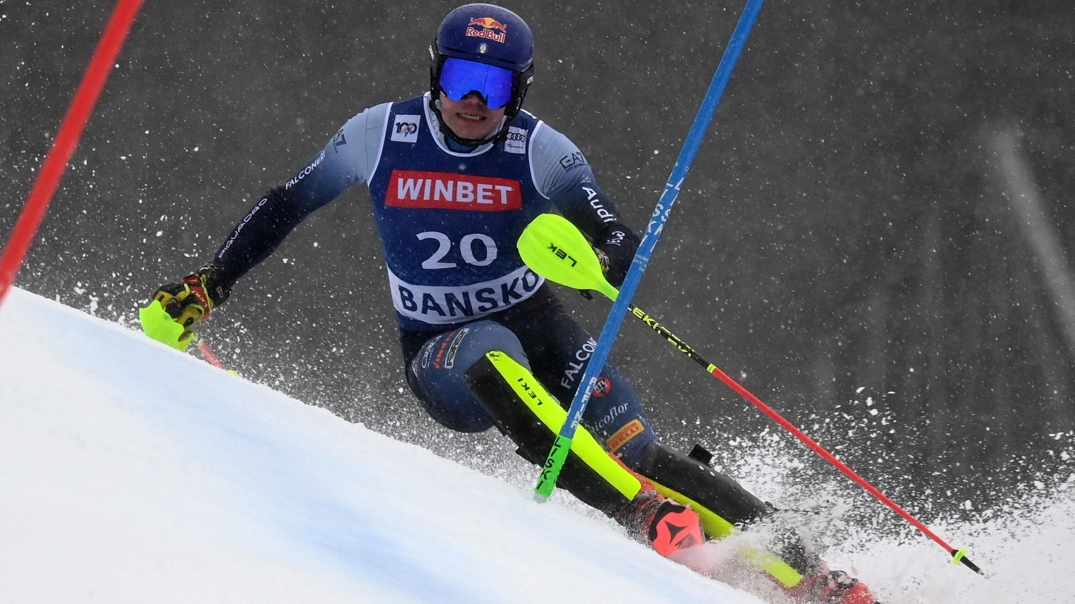 Lo sciatore austriaco batte Noel e Strasser e mette un'ipoteca quasi definitiva sulla coppa di specialità. Miglior risultato stagionale per l'azzurro Vinatzer