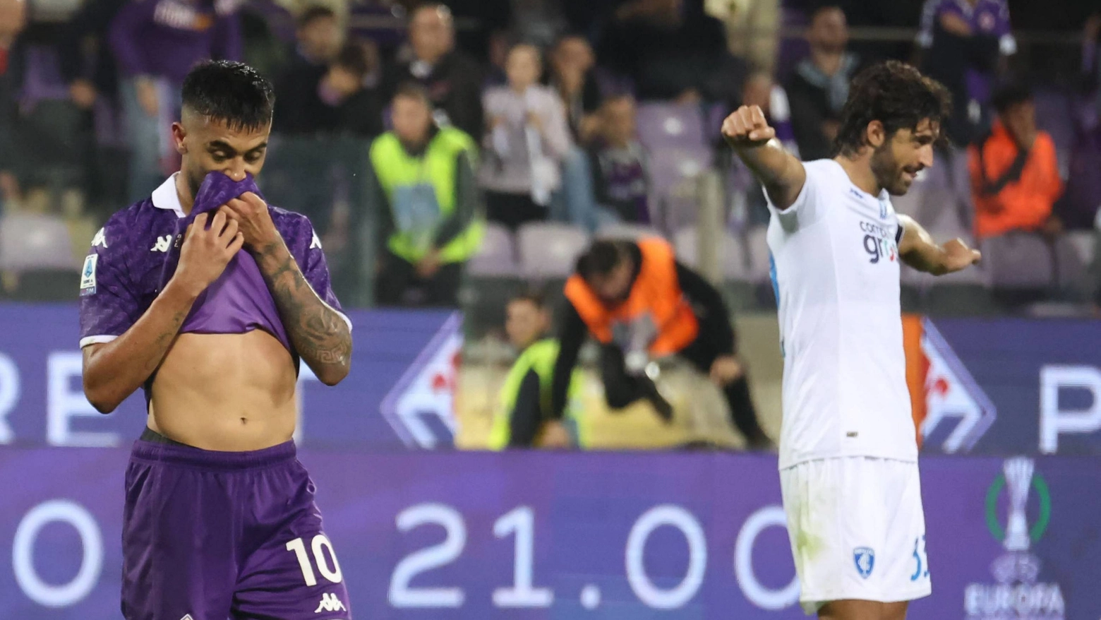 Festa azzurra, delusione viola (foto Germogli)