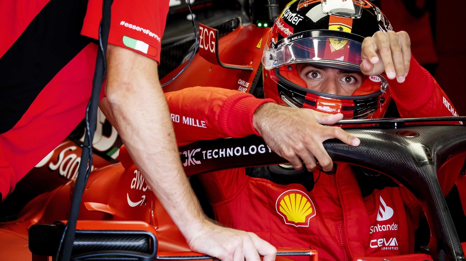 Il pilota spagnolo della Ferrari sulla scia delle dichiarazioni di Leclerc: "Monza più simile a Spa Francorschamps: dovremmo andare meglio che a Zandvoort"
