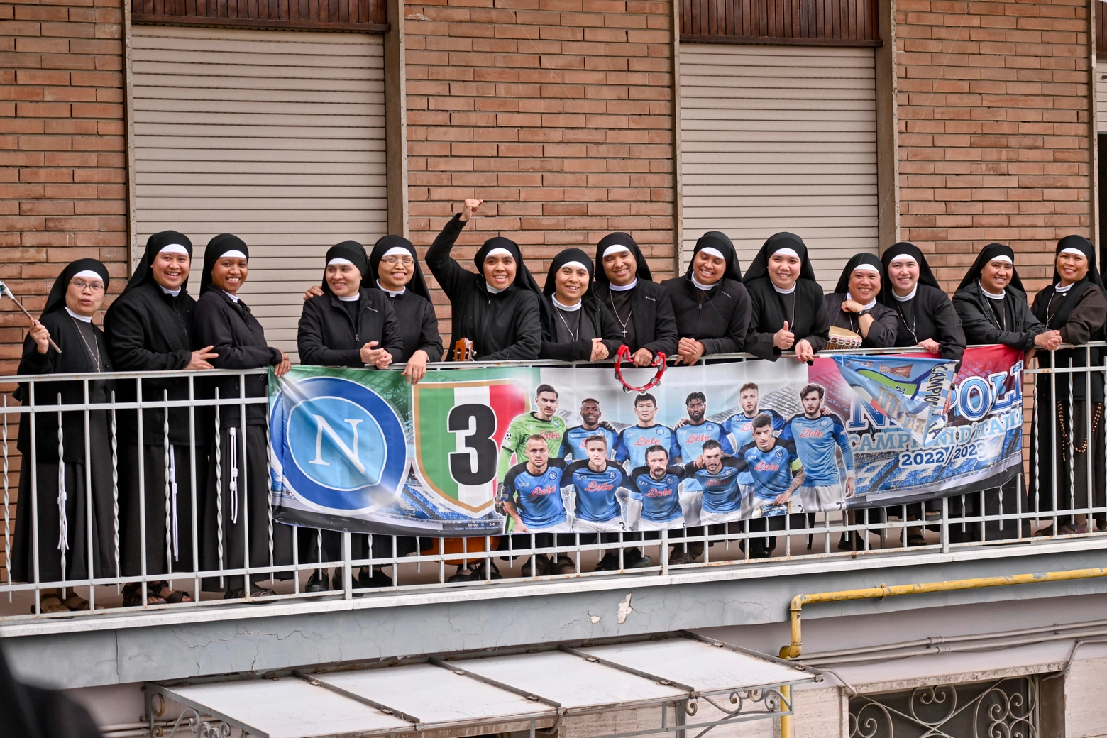 Festa scudetto: a Casoria le 'sisters act' del Napoli