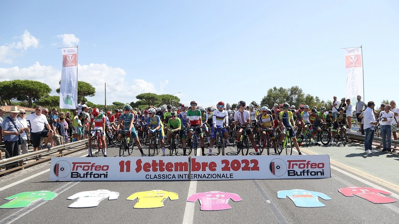La partenza del Trofeo Buffoni 2022