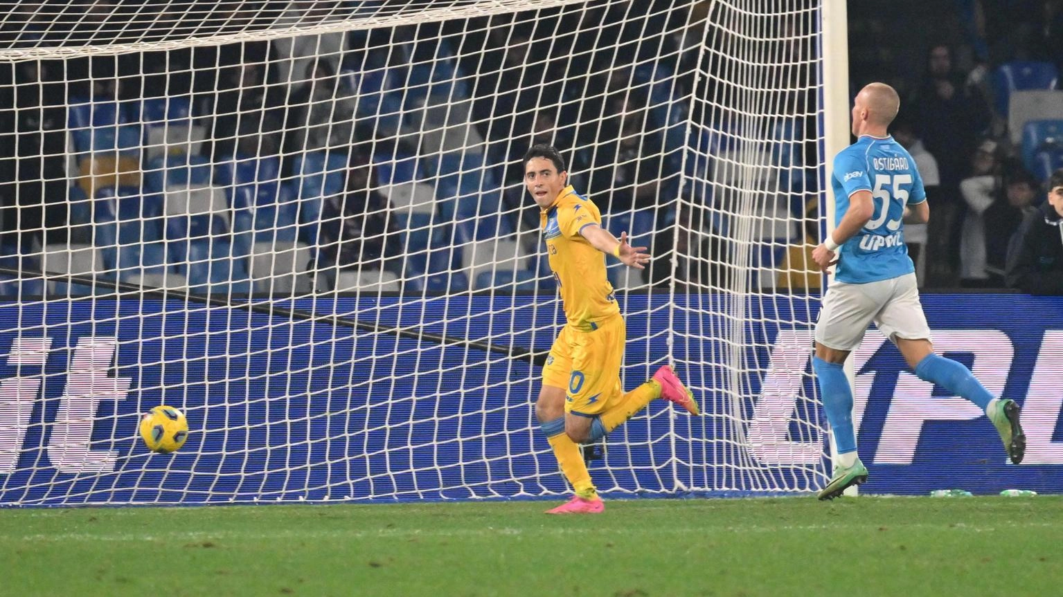 Coppa Italia: 4-0 al Napoli, Frosinone ai quarti