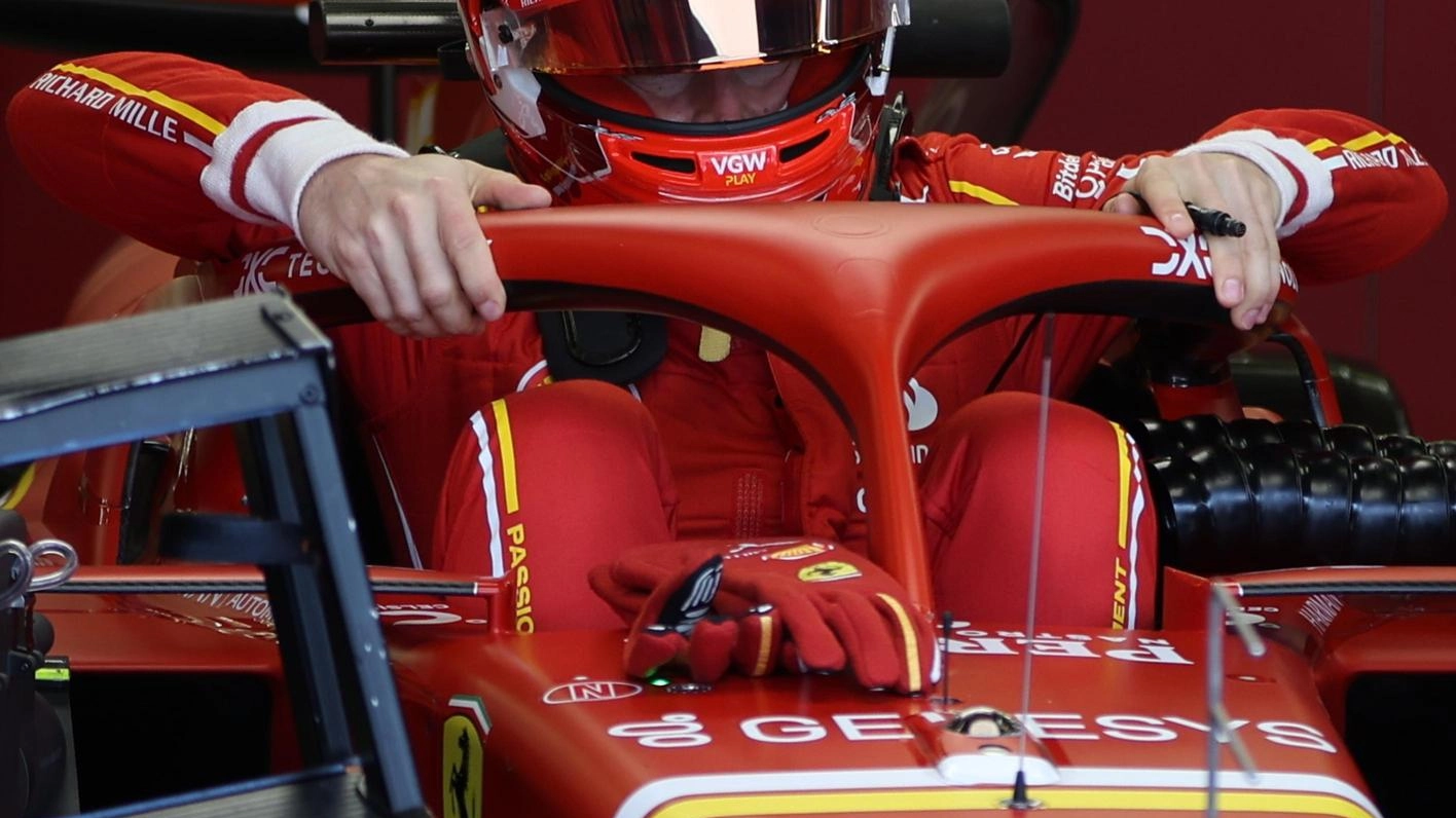 F1: danni ad un tombino, test interrotti e miglior tempo Leclerc