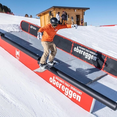 Snowboard: Obereggen ospita Park Battle tra stile e competizione