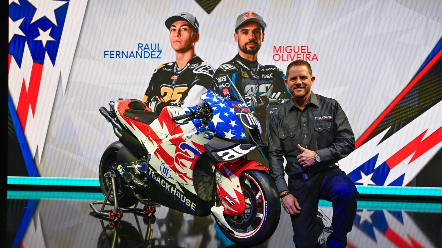 MotoGP: accordo triennale con Aprilia, arriva team Trackhouse