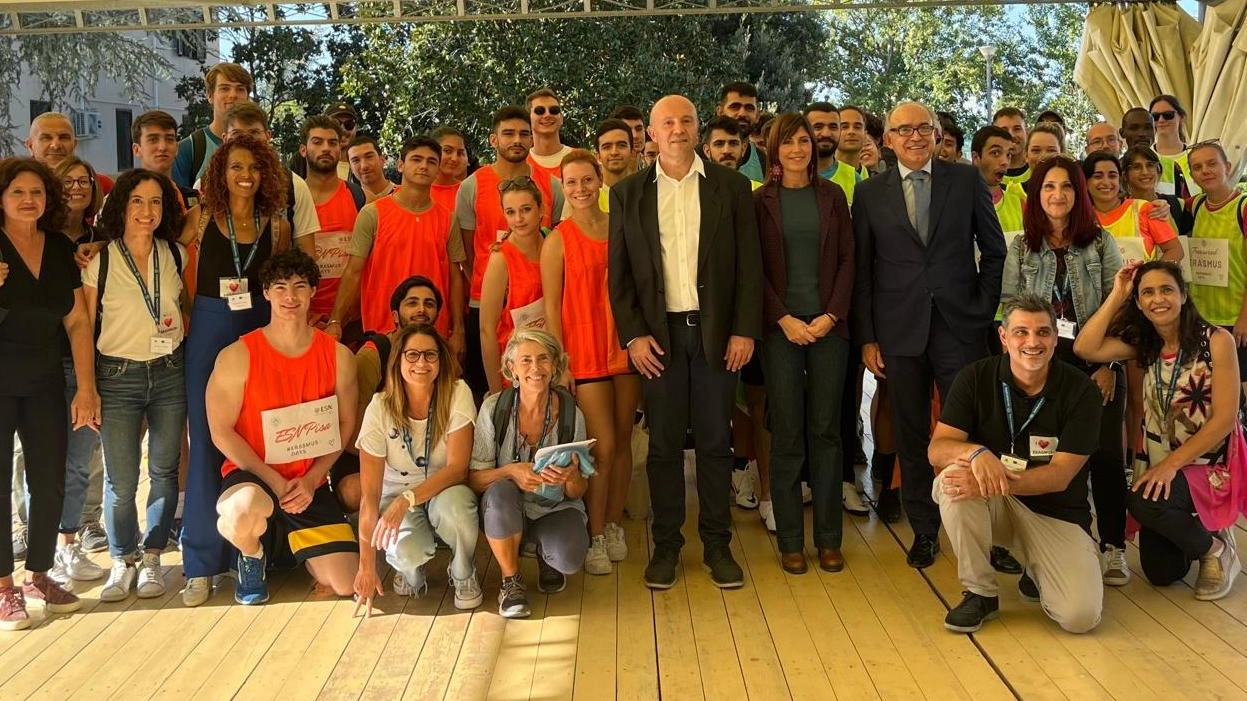 Sport e festa con gli studenti dell’Erasmus: "Favorire spirito di affiatamento e inclusione"