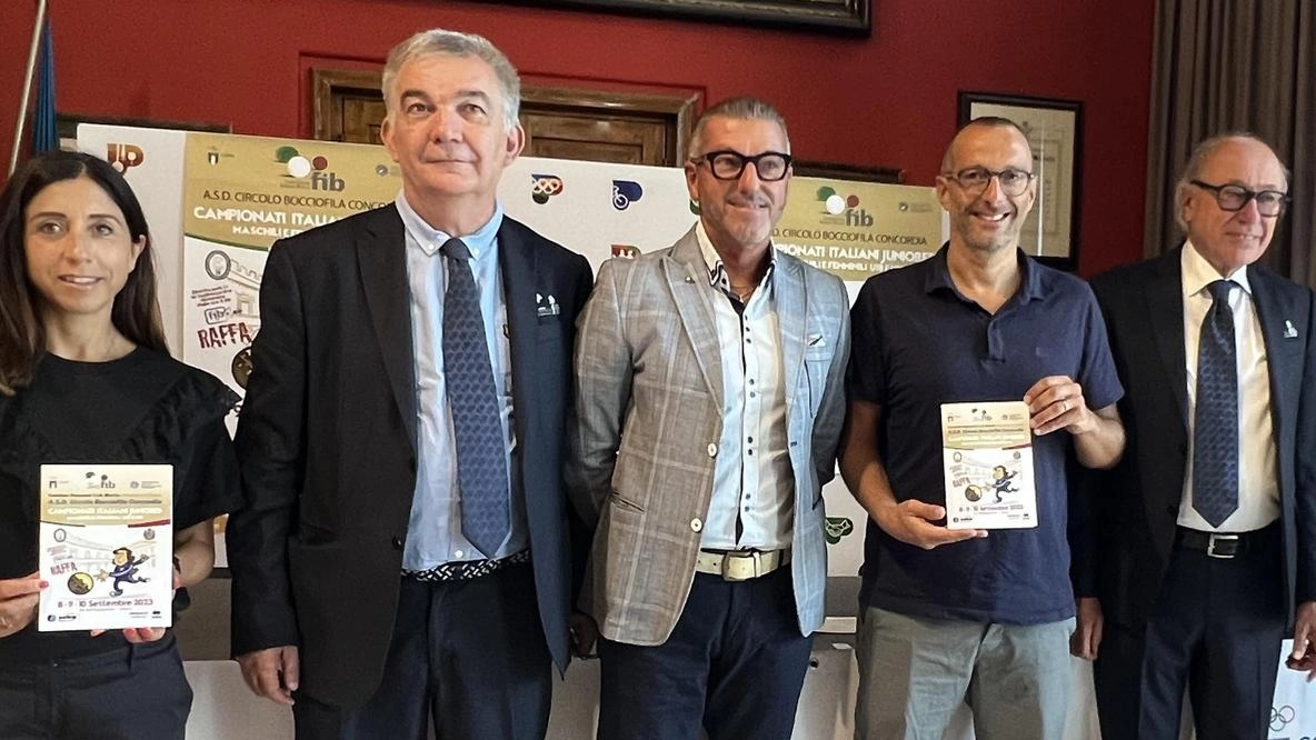 Presentati i campionati italiani juniores  Bocce sport per tutti, Pesaro sarà capitale