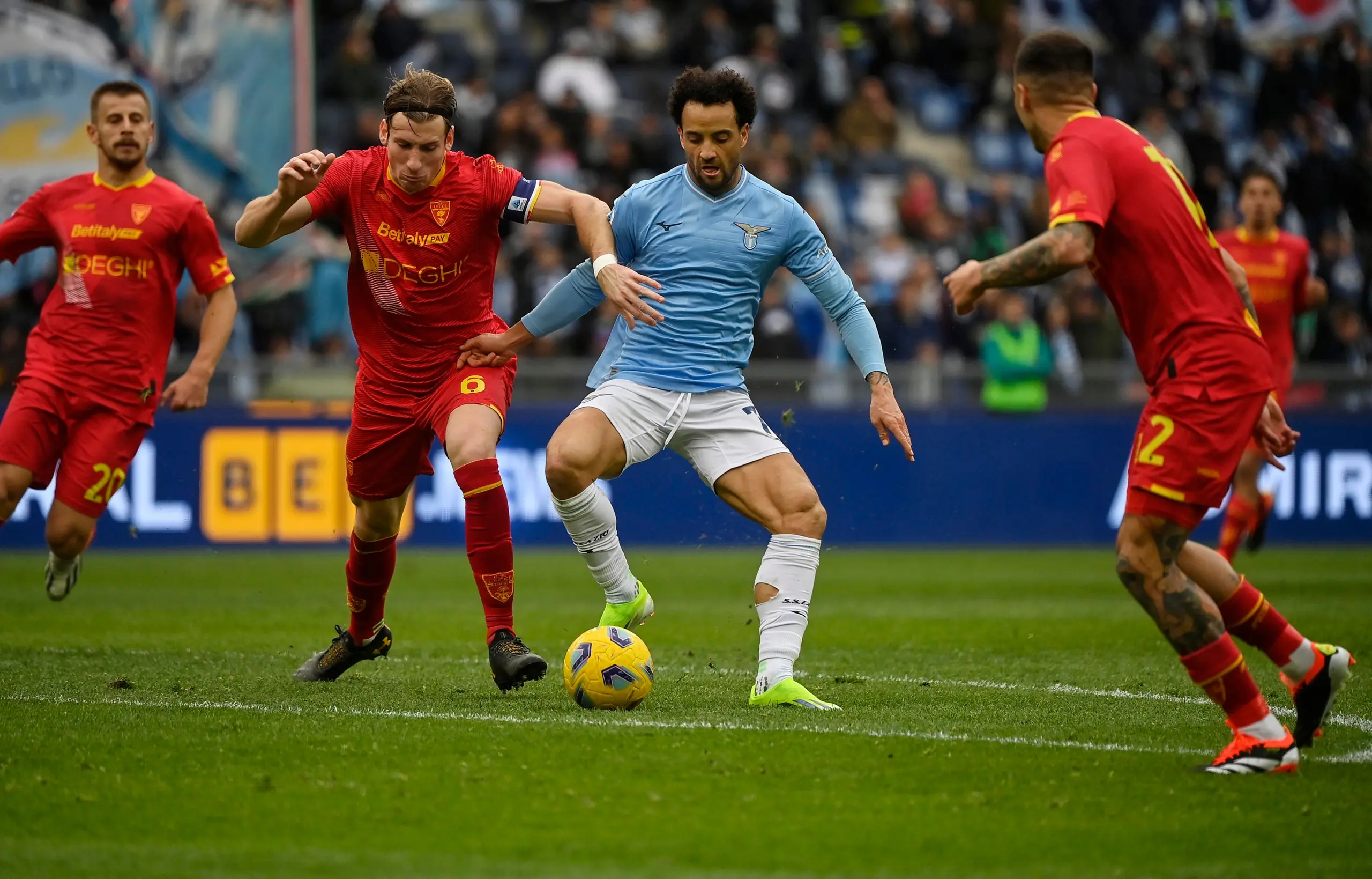 Lazio-Lecce 1-0: Felipe Anderson firma la quarta vittoria consecutiva  biancoceleste