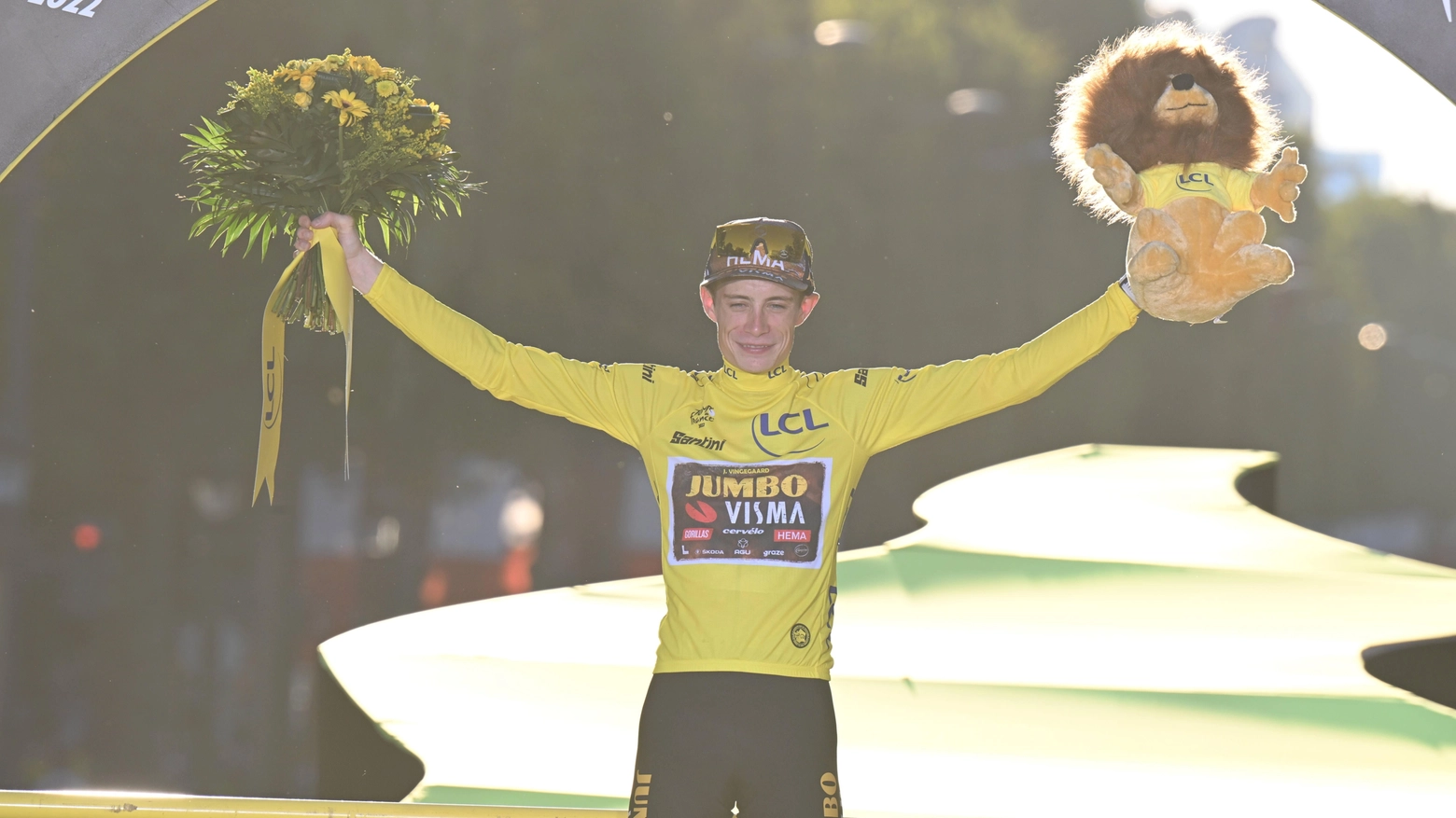 Jonas Vingegaard, trionfatore del Tour de France 2022