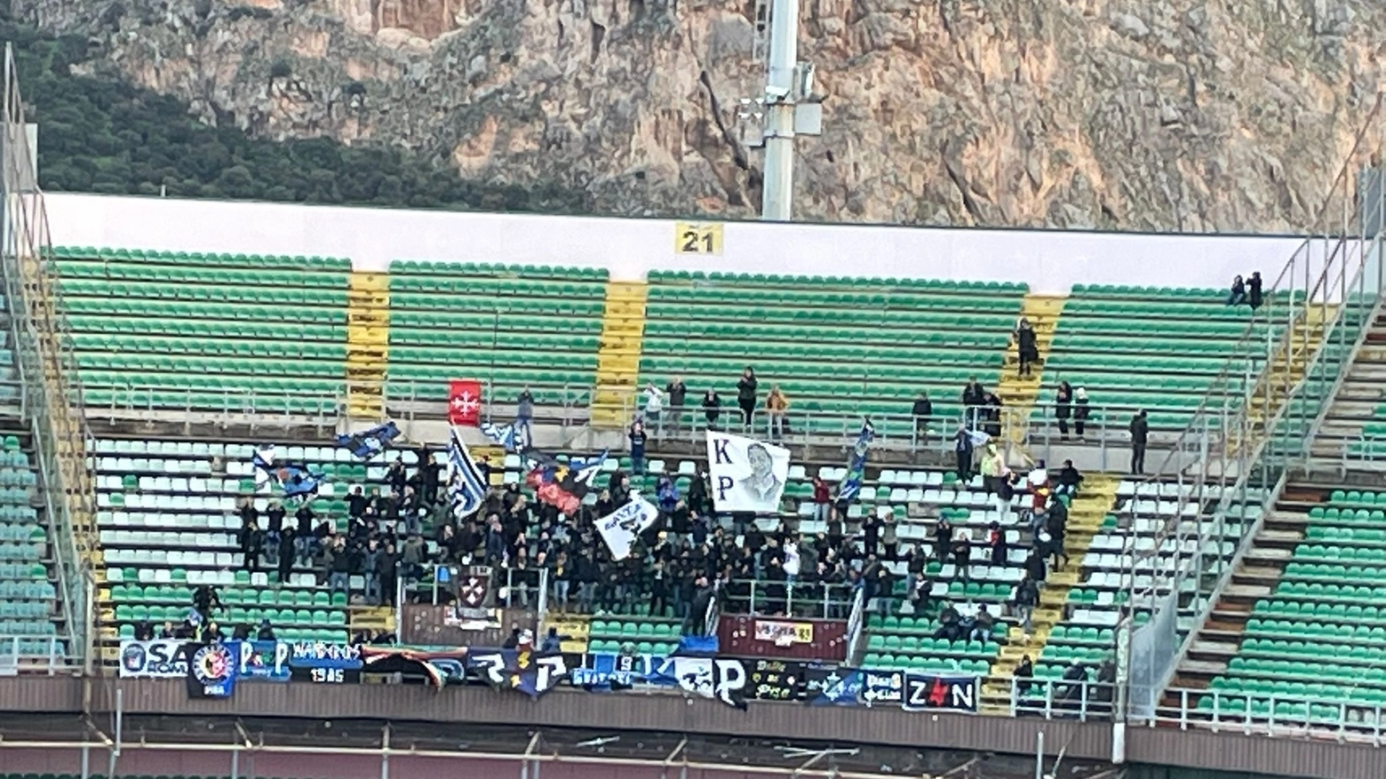 I tifosi nerazzurri a Palermo