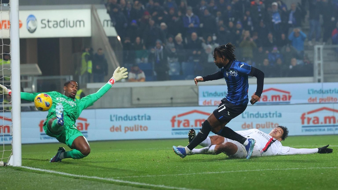 Atalanta in paradiso, Muriel segna il 3-2 al Milan al 95'