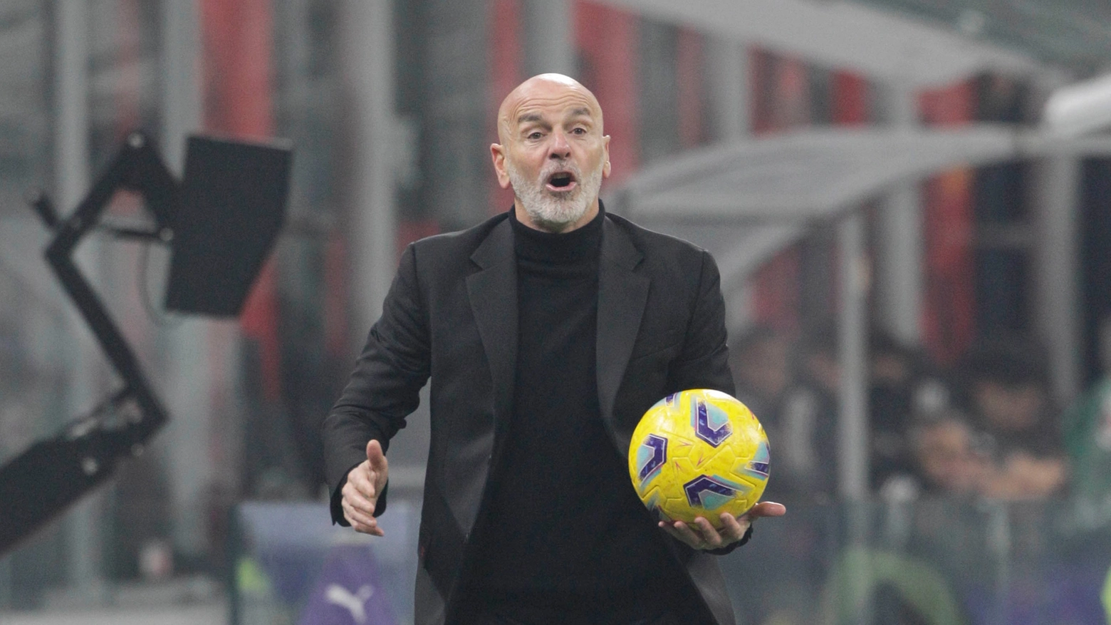 L'allenatore Stefano Pioli
