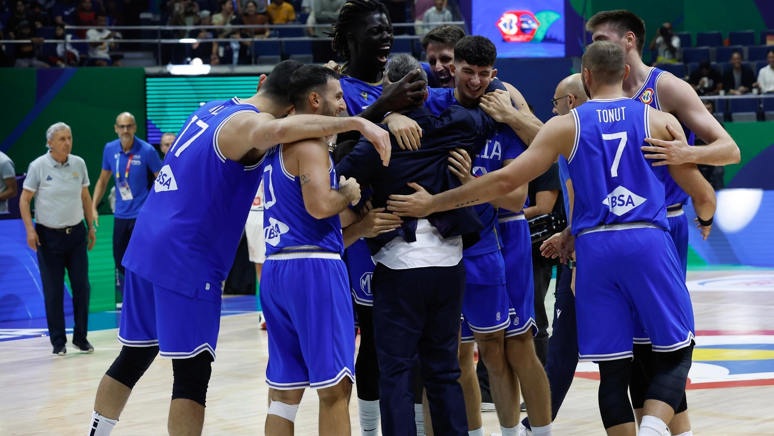L'Italbasket impegnata ai Mondiali di basket