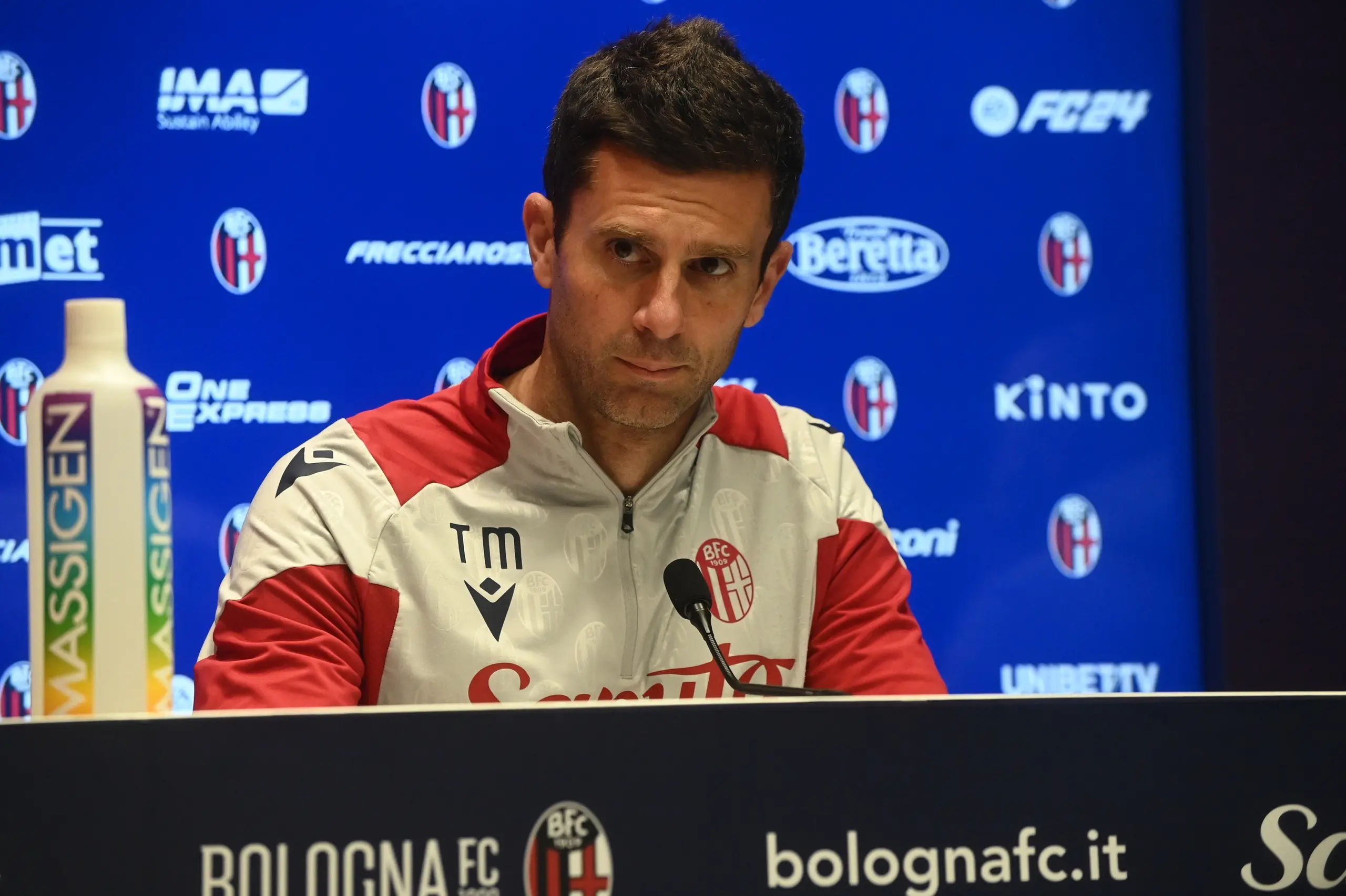 Bologna Fc, Thiago Motta frena Fenucci sul sogno Champions: “Penso solo al  campo”