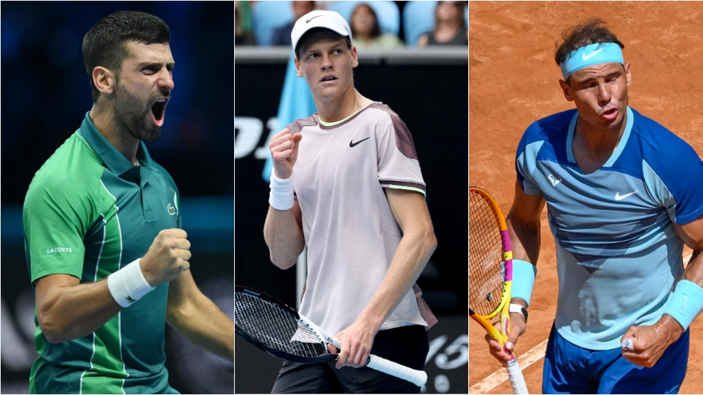 Djokovic, Sinner e Nadal al torneo d'Arabia