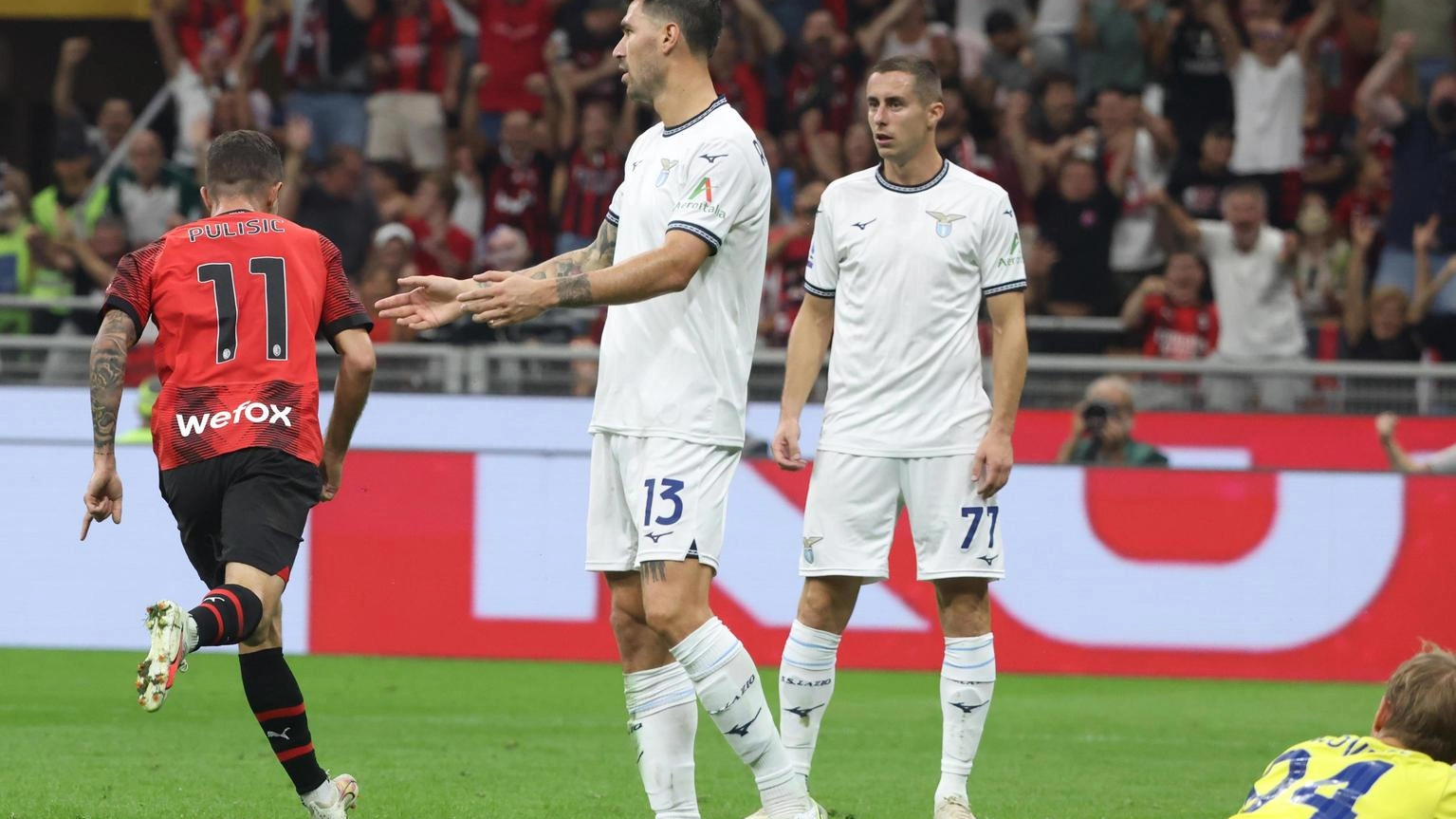 Il Milan sorride, Pulisic e Okafor piegano la Lazio