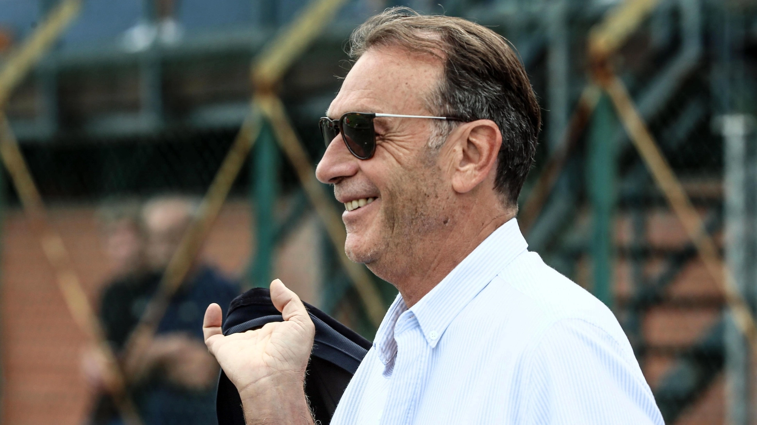 Massimo Cellino, presidente del Brescia appena retrocesso inserie C