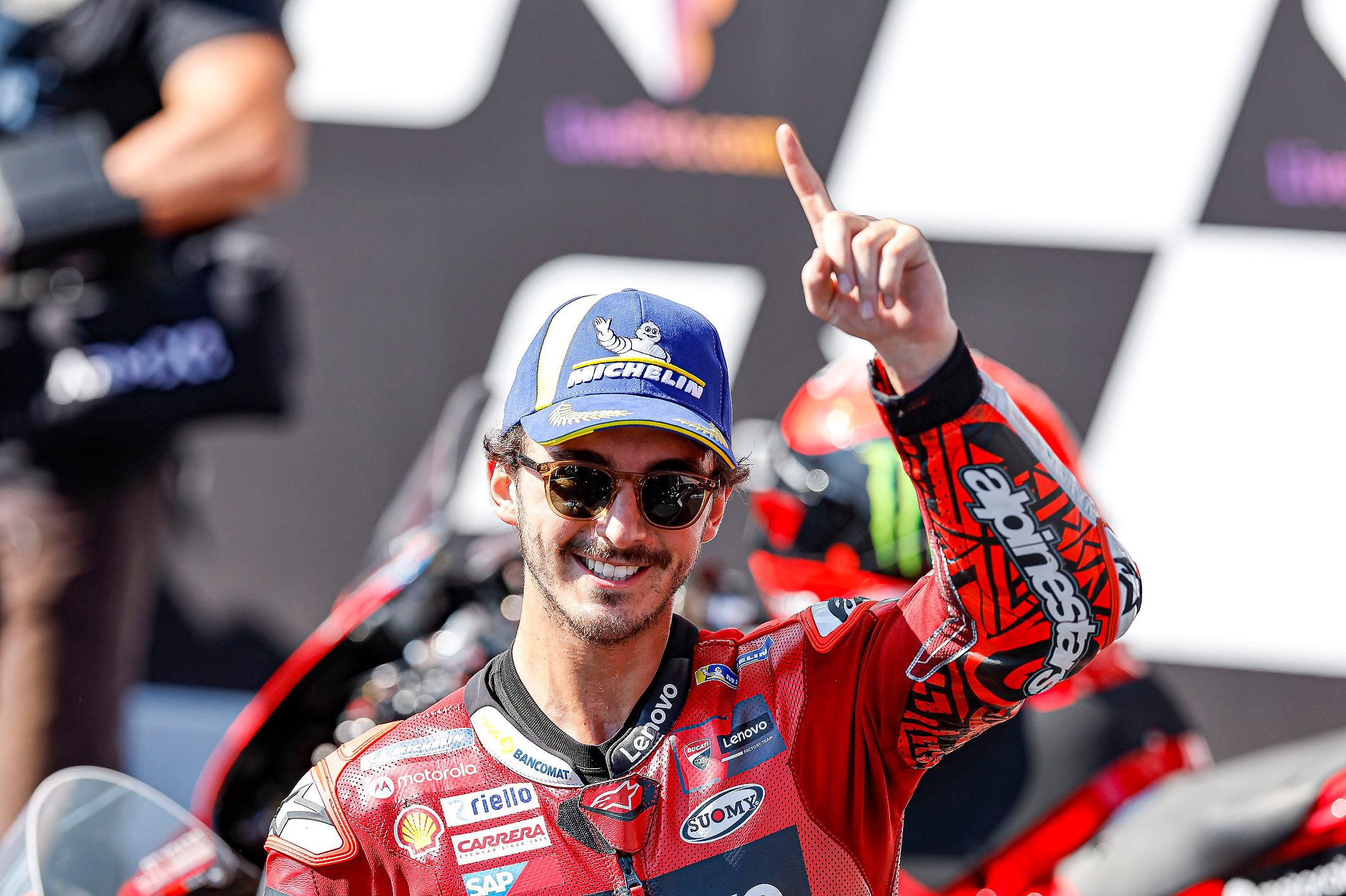 Bagnaia con autorità a Spielberg La mia miglior versione dellanno