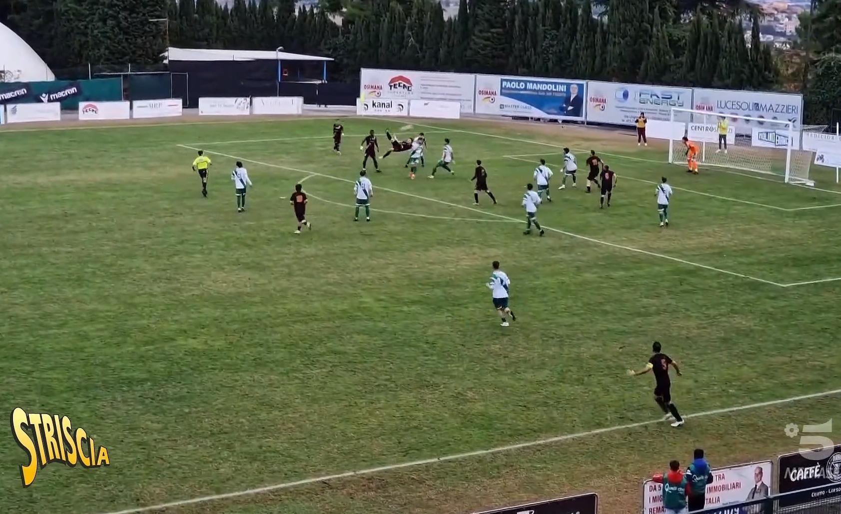 ÙDopo La Rete Da Cineteca Nel Derby Contro Il Castelfidardo. Il Gol In ...