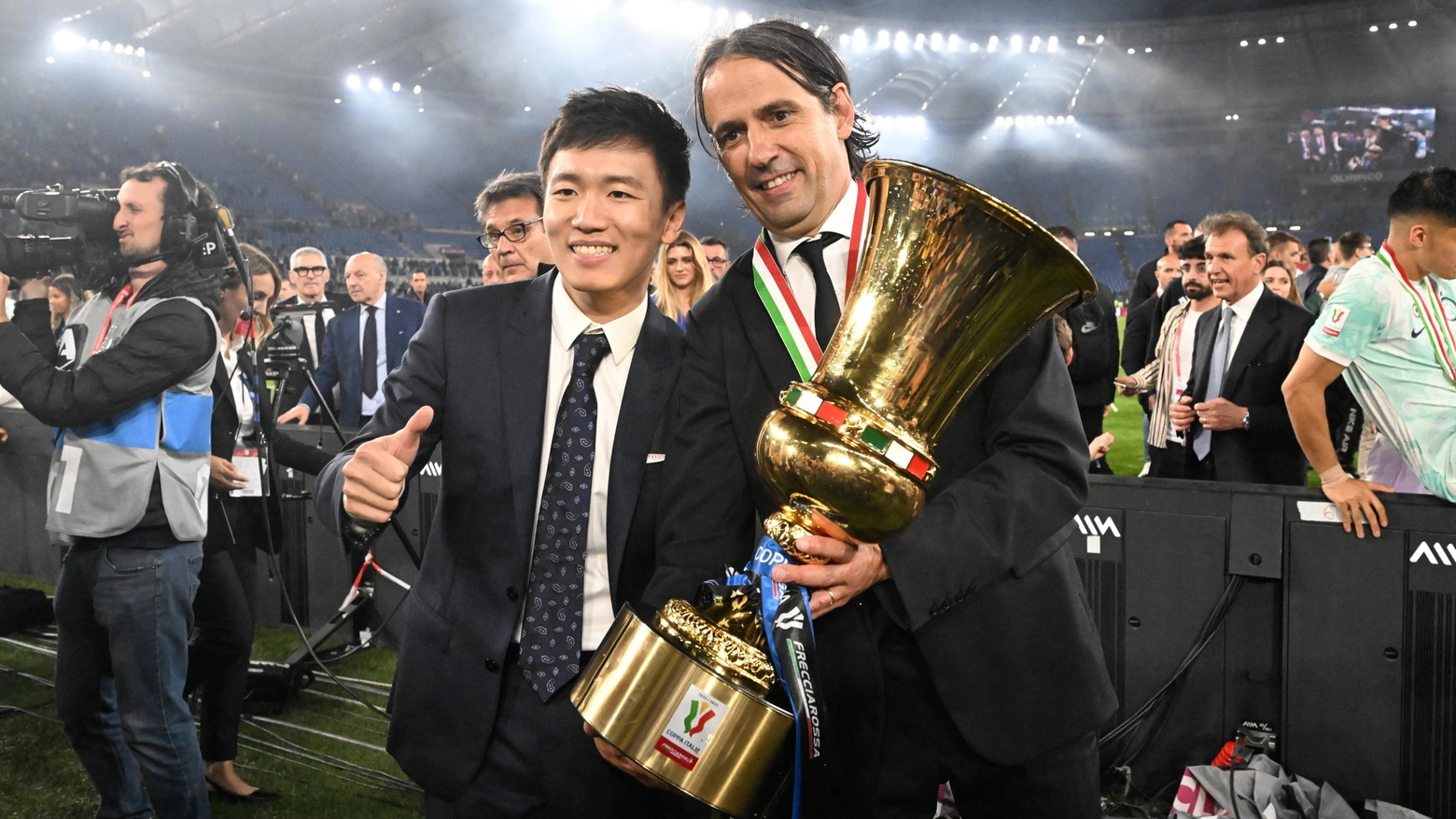 Zhang, il collezionista di trofei ci ha preso gusto. E ora sogna la Champions League