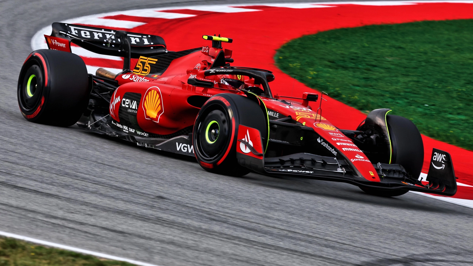 Gp di Spagna, la Ferrari dai due volti: prima e ultima fila