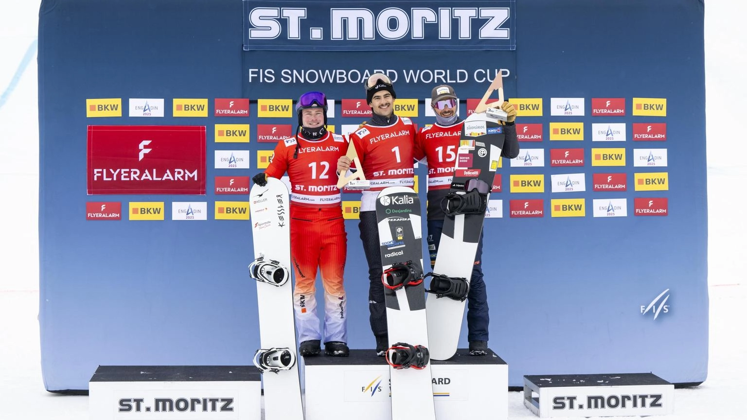 Snowboard: Visintin terzo in cdm a St.Moritz, Moioli quarta